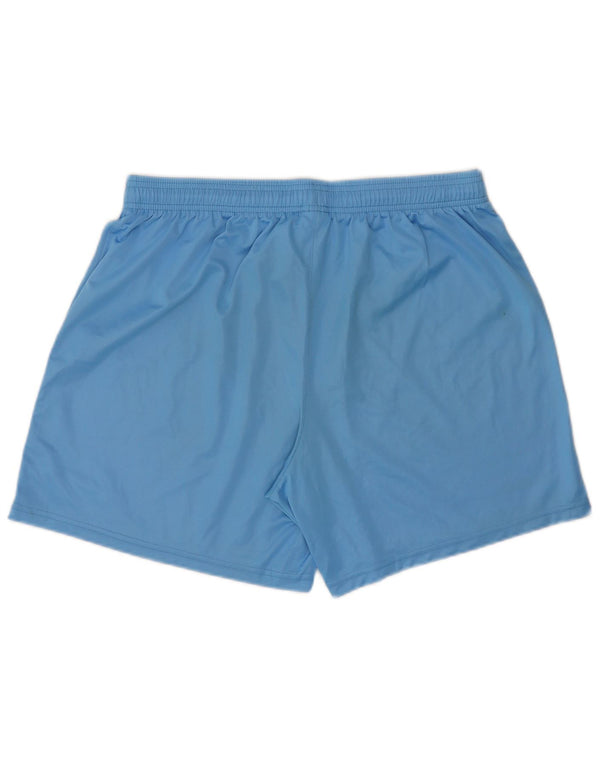 Nike Dame Dri Fit Sports Shorts UK 18 XL Blå Polyester