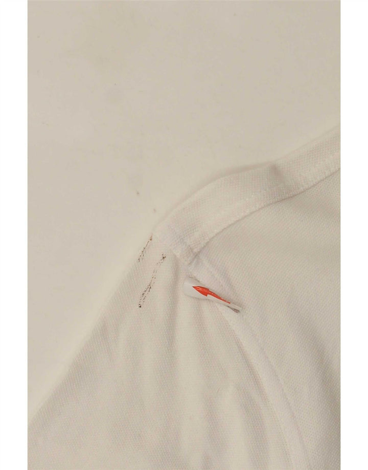 Fred Perry Herre Slim Fit Polo Shirt Medium White Bomuld