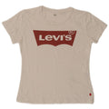 LEVI'S Womens Graphic T-Shirt Top UK 12 Medium White