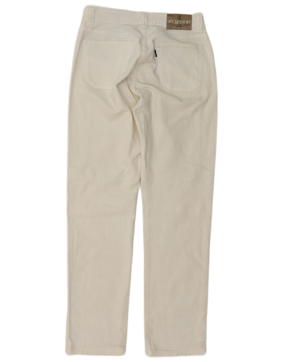 JECKERSON Straight jeans til mænd W32 L32 Hvid bomuld