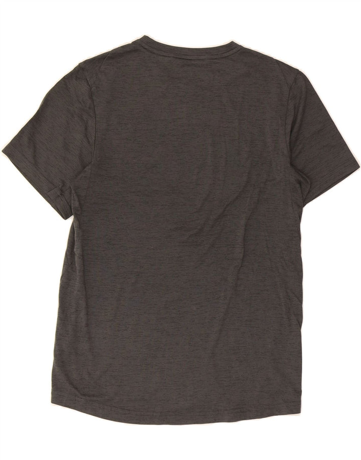 NIKE Boys Dri Fit T-Shirt Top 13-14 Years XL Grey Flecked Polyester Vintage Nike and Second-Hand Nike from Messina Hembry 