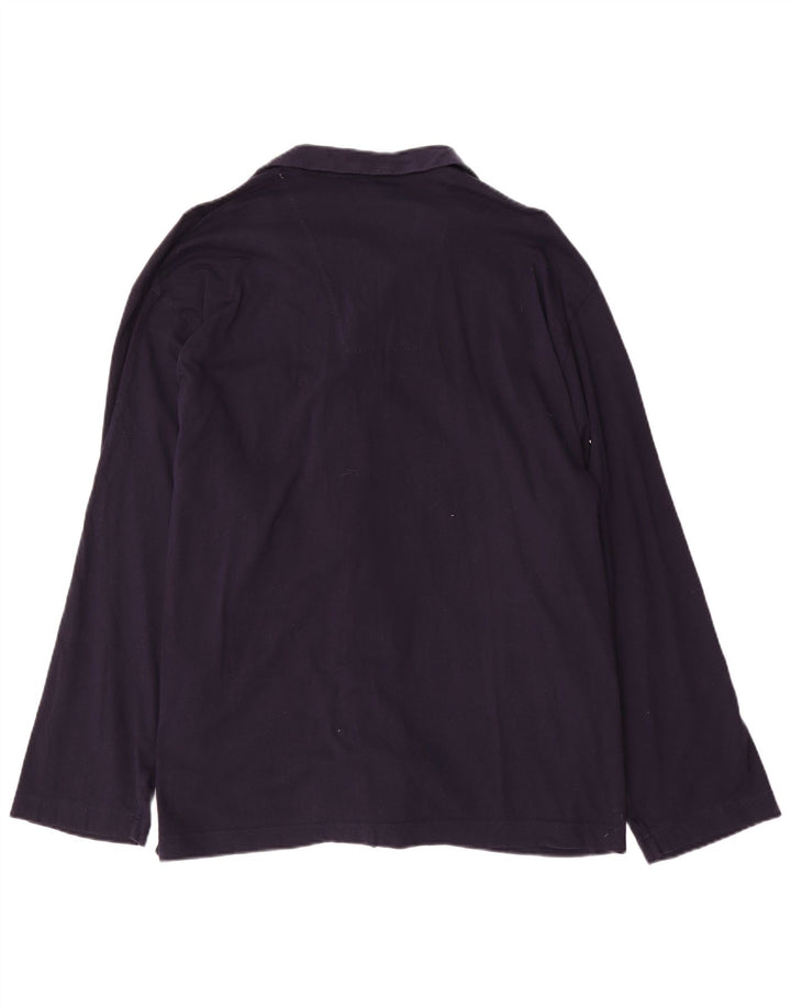 Marks & Spencer herreskjorte XL marineblå bomuld