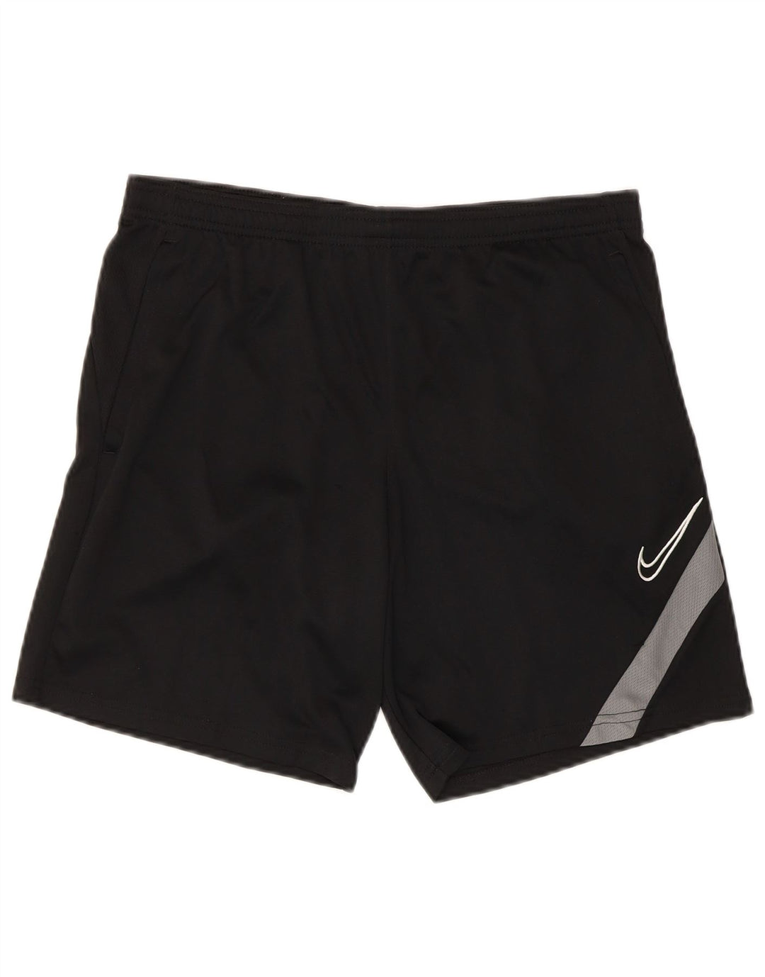 Nike Herre Dri Fit Sportshorts Medium Sort Colourblock Polyester