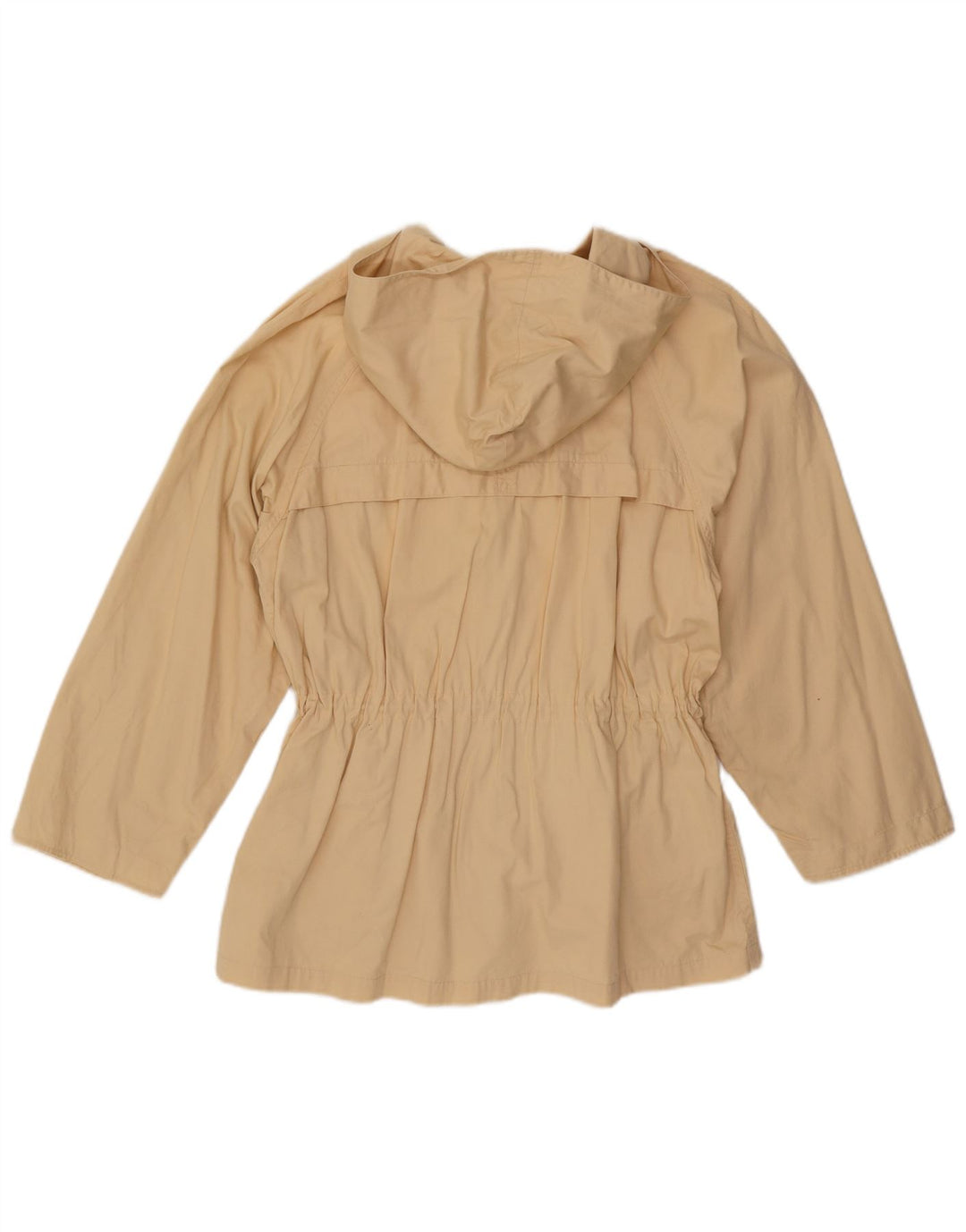 Vintage hættejakke til kvinder UK 16 Large Beige