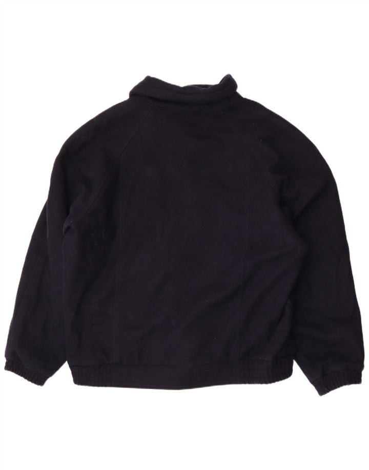 Bailo Herre Loose Fit Bomber Jacket IT 52 XL Marineblå Uld