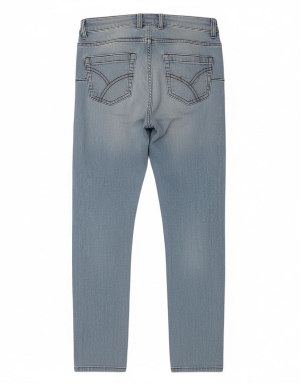 Dacks Dame Skinny Jeans IT 42 Medium W28 L26 Blå Bomuld