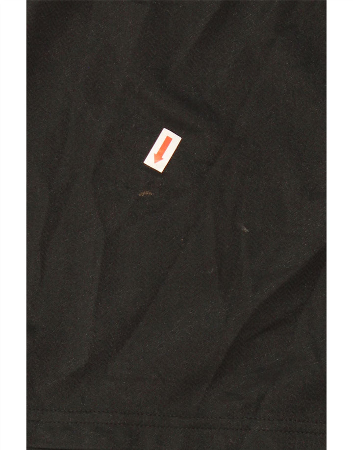 NIKE Womens Sport Shorts US 12/14 Large  Black Polyester Vintage Nike and Second-Hand Nike from Messina Hembry 