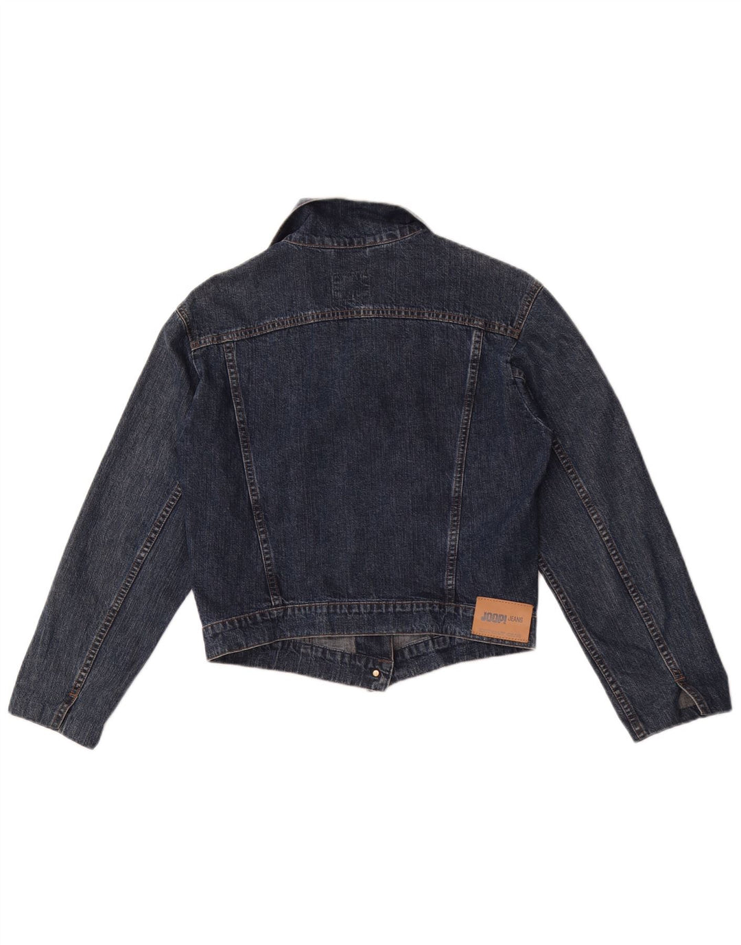 Joop Dame Crop Denim Jakke IT 40 Lille Blå Bomuld