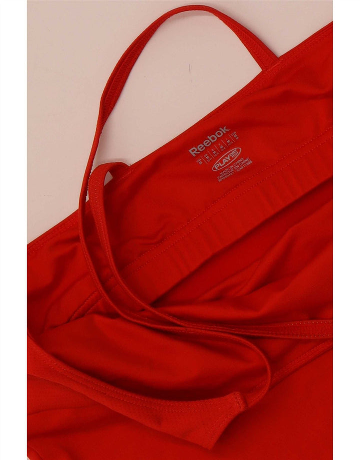 Reebok Dame Cami Top UK 12/14 Medium Orange