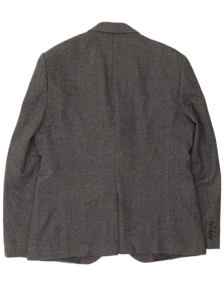 Jack Wills Herre 2-knaps blazerjakke UK 42 XL Grå uld