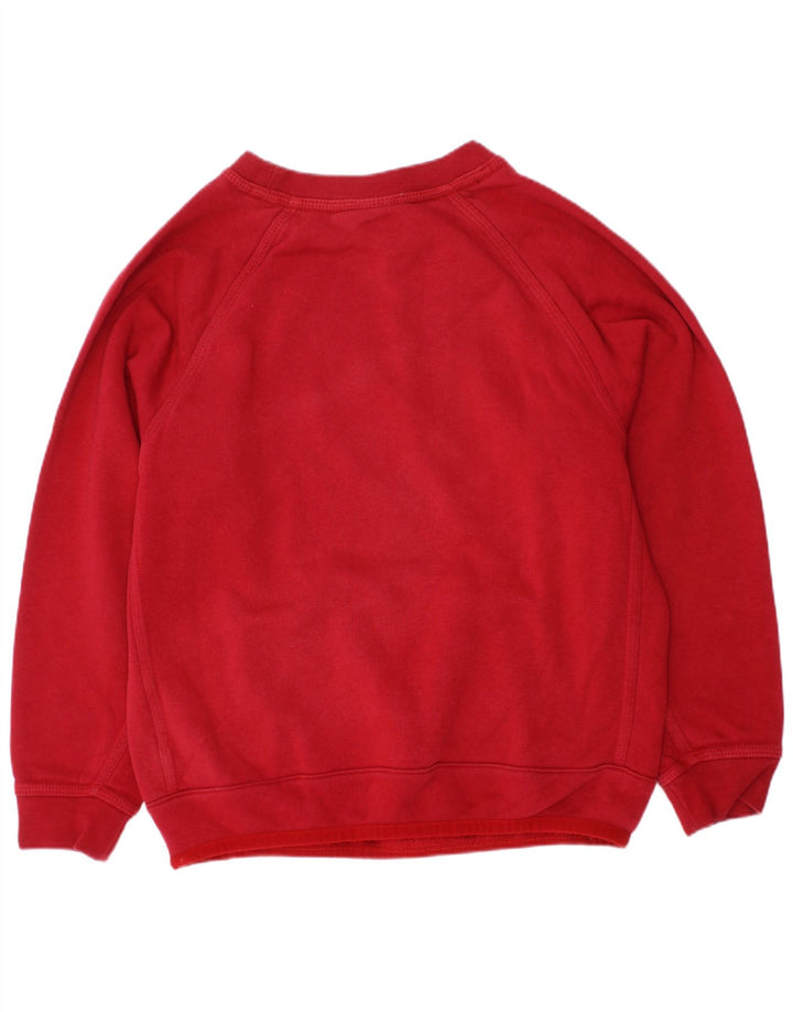 Nike Boys Graphic Sweatshirt Jumper 7-8 år XL Rød Bomuld