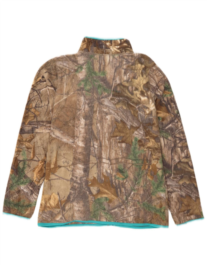 REALTREE Fleecejakke til kvinder US 4/6 Small Brown Colourblock