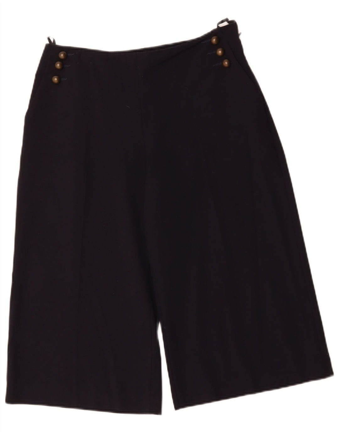 Marks & Spencer Bermuda Shorts til kvinder UK 10 Small W30 Navy Blue Polyester