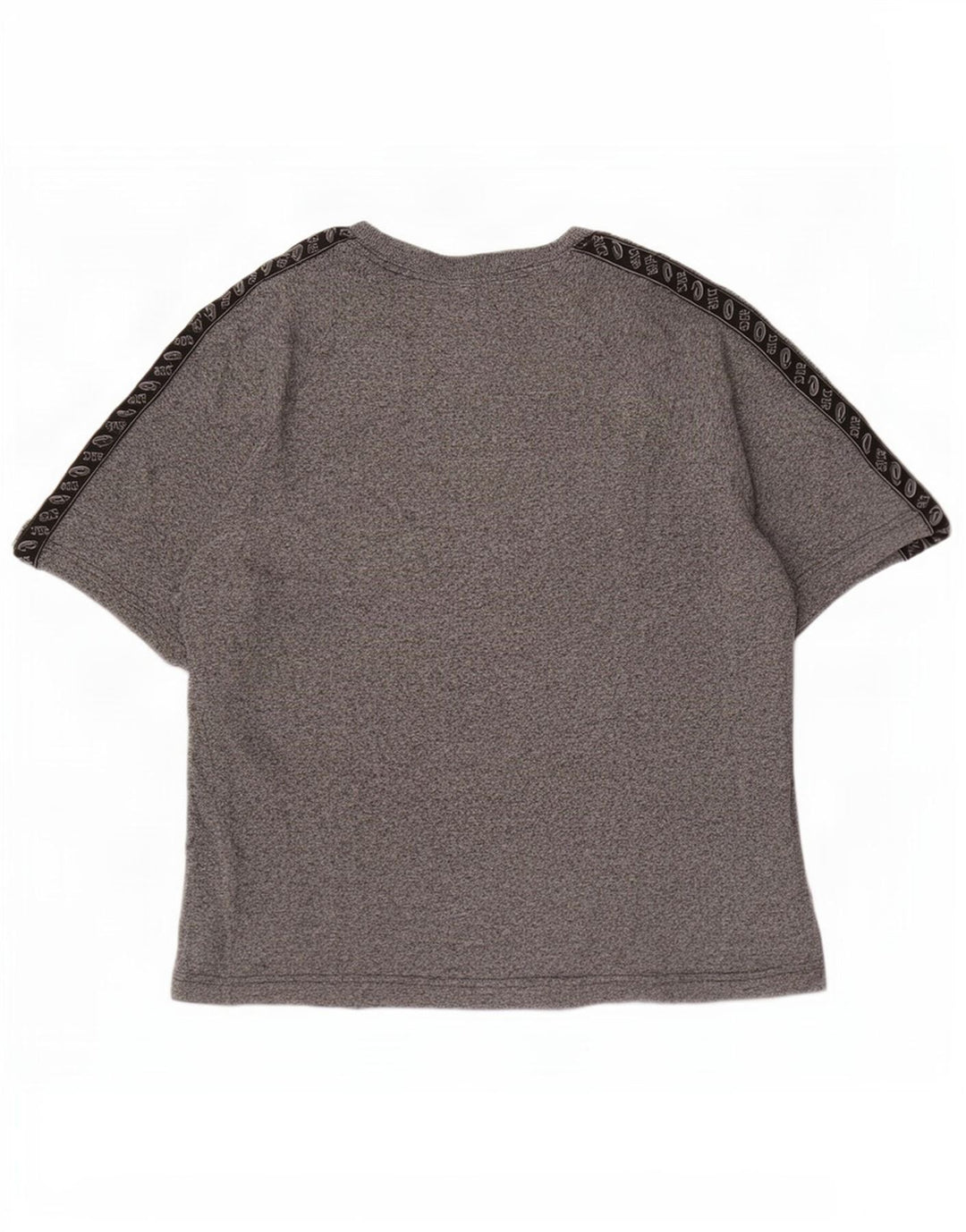 Asics Herre grafisk T-shirt Top Medium Grey Flecked Bomuld