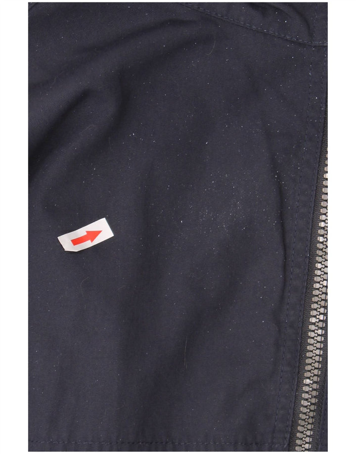Murphy & Nye Regnjakke til mænd UK 42 XL Navy Blue Nylon