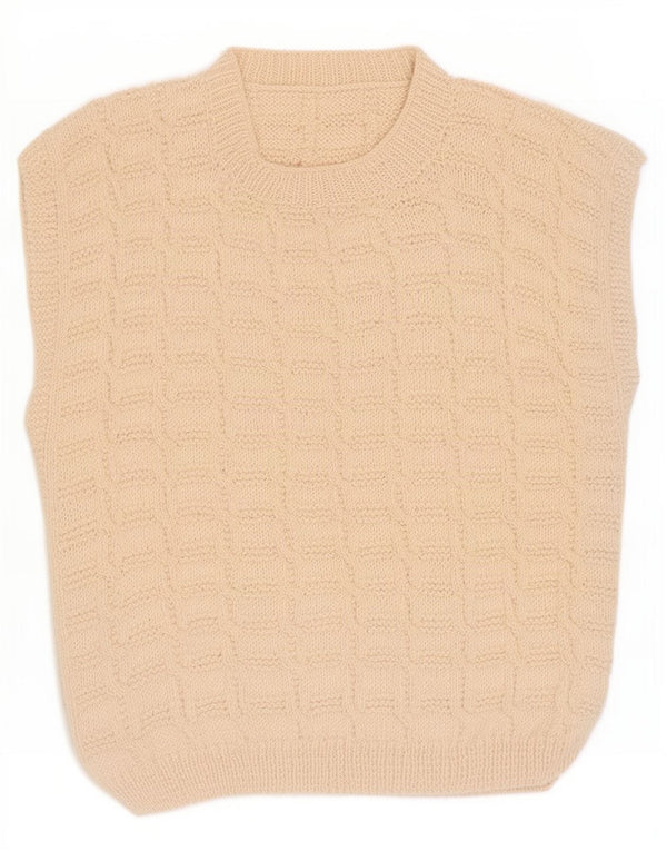 Vintage Herrevest Tank Top Medium Beige