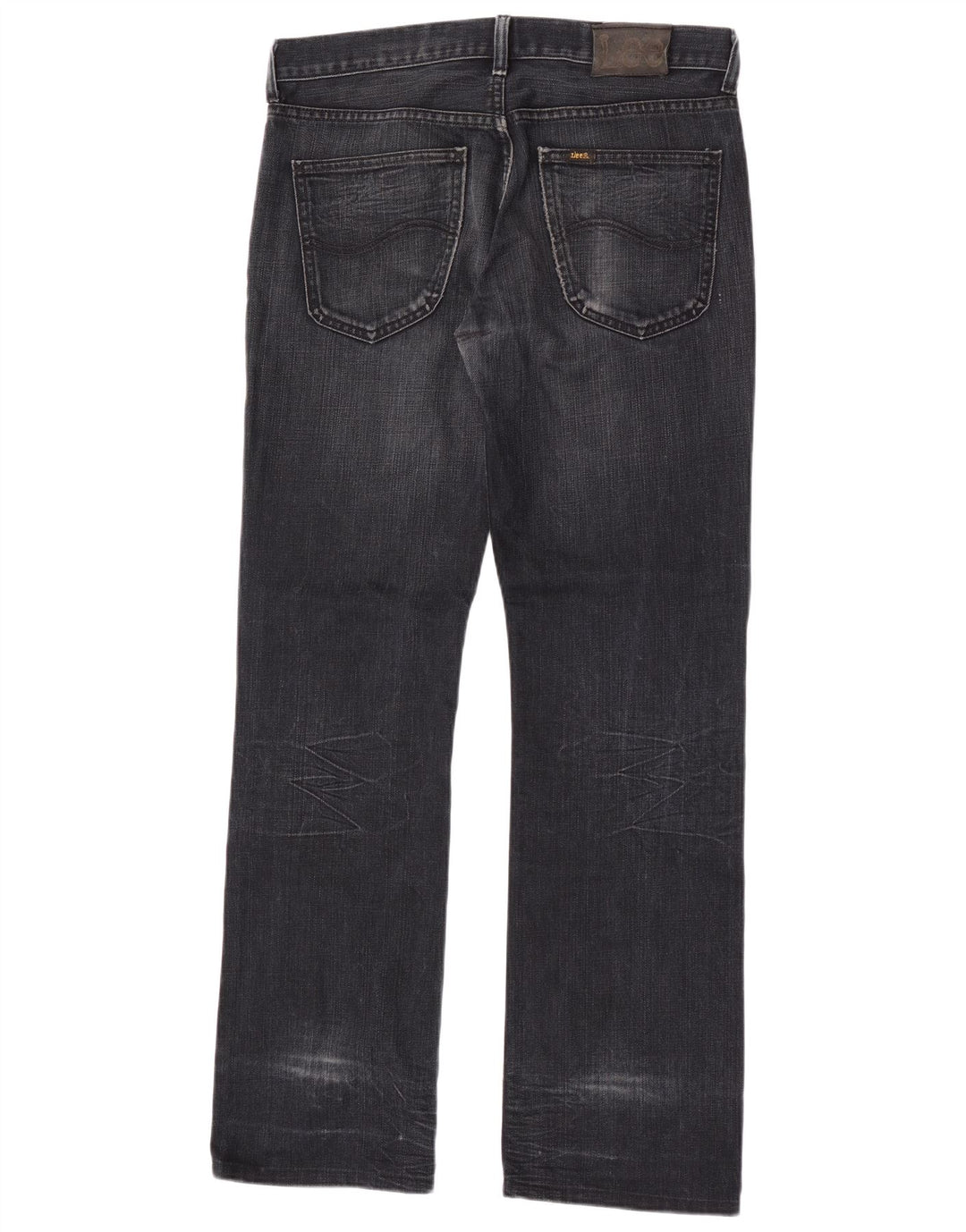 Lee Herre Freeburn Straight Jeans W33 L34 Sort Bomuld