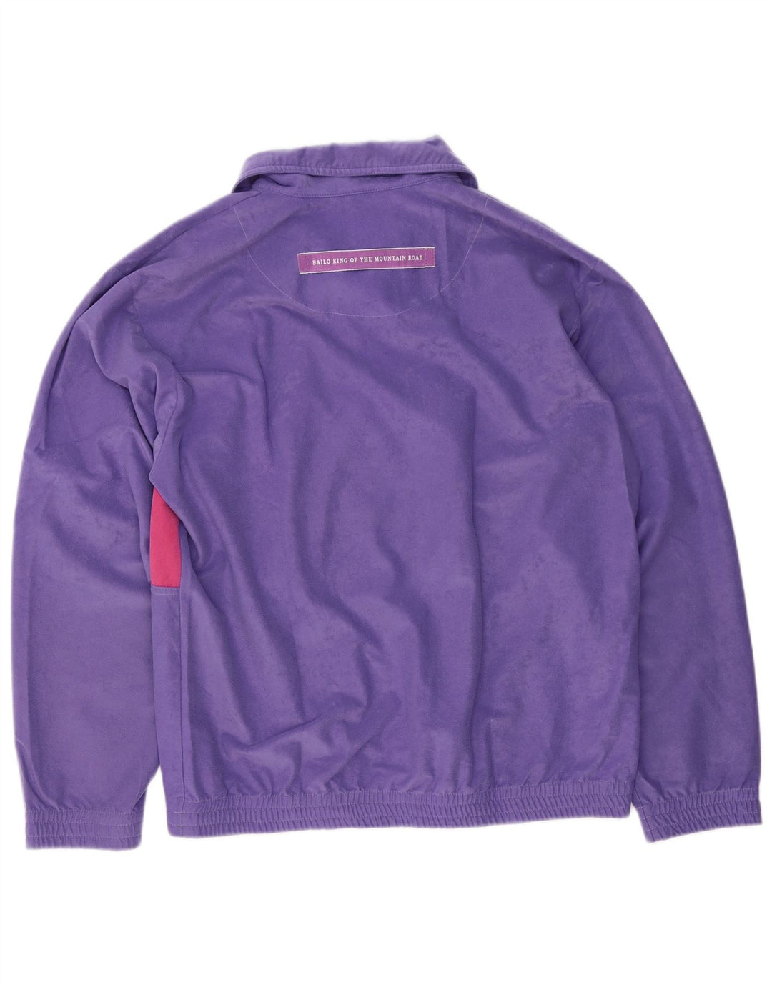 Bailo Womens Grafisk Pullover Træningsdragt Top EU 46 XL Lilla Colourblock