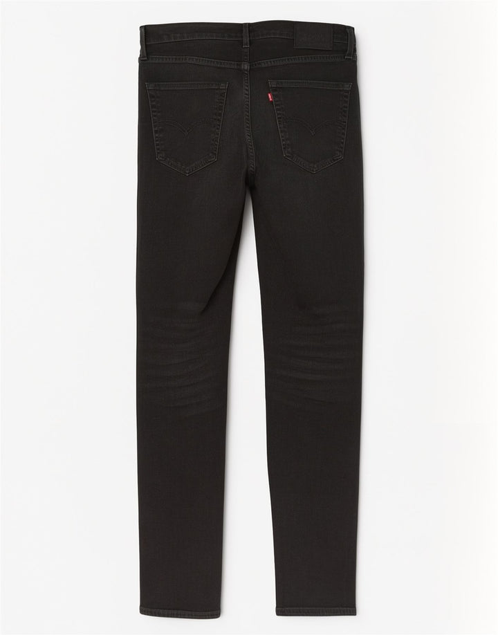 Levi's Skinny Jeans til mænd W36 L32 sort bomuld