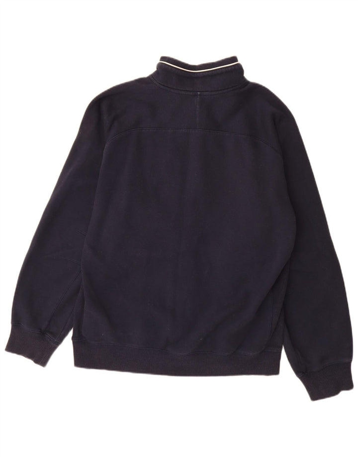 Nike Træningsdragt til mænd Topjakke UK 38/40 Medium Navyblå Bomuld