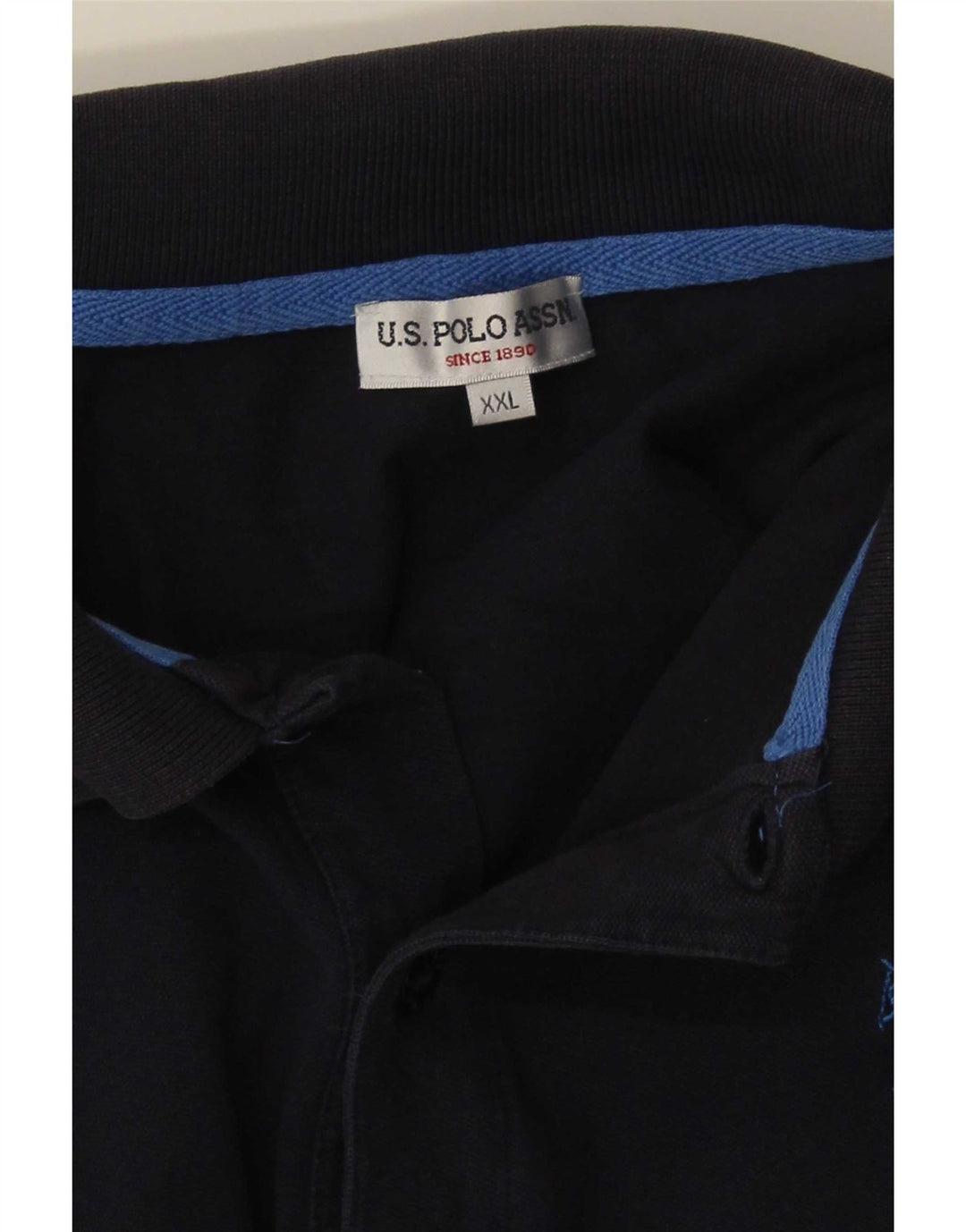 U.S. Polo Assn. Herreskjorte 2XL marineblå