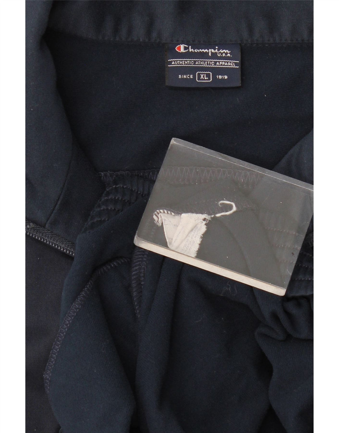 CHAMPION Træningsdragt til mænd Topjakke XL Marineblå Polyester