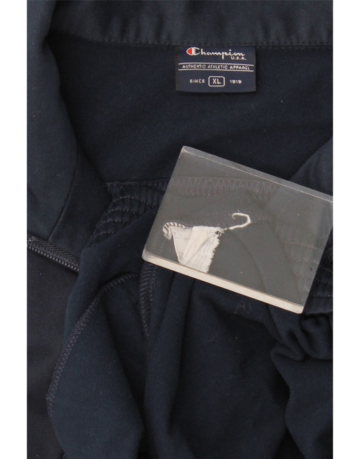 CHAMPION Træningsdragt til mænd Topjakke XL Marineblå Polyester