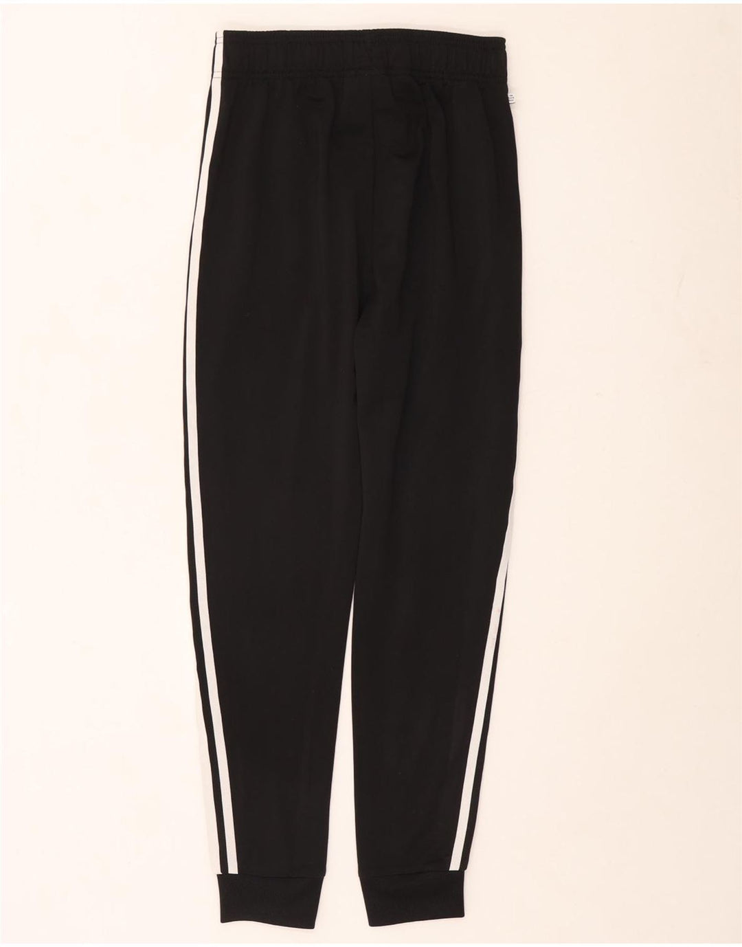 Adidas Drenge Træningsdragt Bukser Joggers 13-14 År Sort Polyester