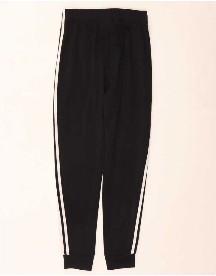 Adidas Drenge Træningsdragt Bukser Joggers 13-14 År Sort Polyester