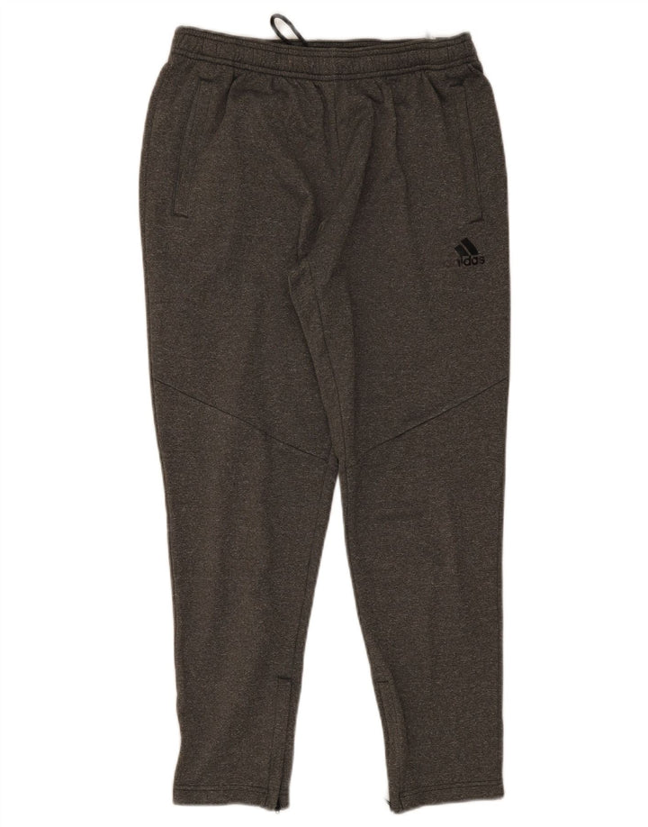 Adidas Træningsdragtsbukser til mænd mellemgrå polyester