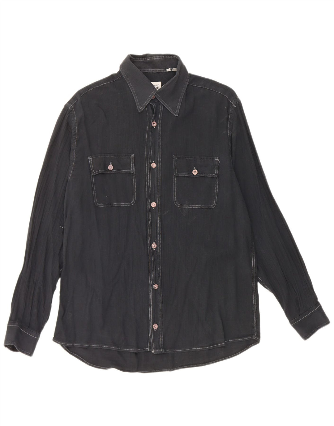 Gianfranco Ferre Herreskjorte Medium Navy Blue