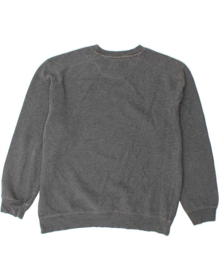 STARTER Mens Sweatshirt Jumper UK 38/40 Medium Grey Cotton Vintage Starter and Second-Hand Starter from Messina Hembry 