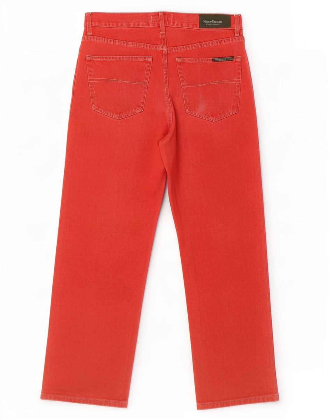 Henry Cottons Straight Jeans til mænd W31 L27 Rød