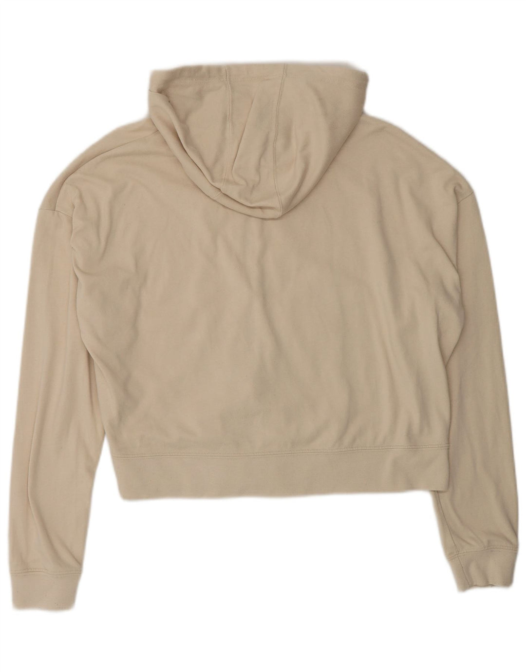 Nike Dame Oversized Hættetrøje Sweater UK 10 Small Beige Polyester