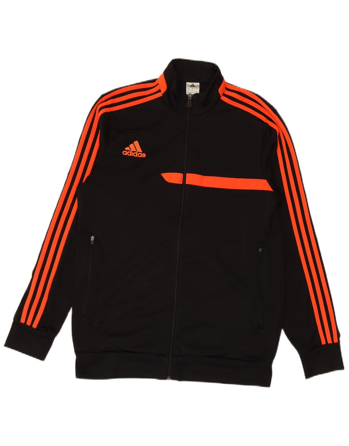 ADIDAS Træningsdragt til mænd Topjakke Medium Sort Colourblock Polyester