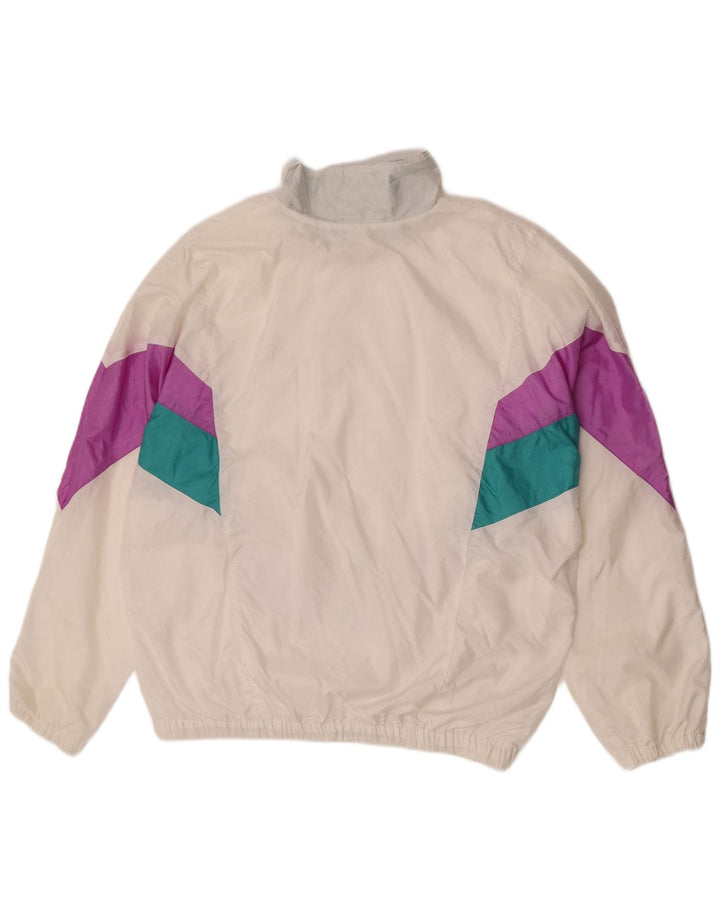 Pro Ace Herre træningsdragt Topjakke Stor Off White Colourblock Polyamid