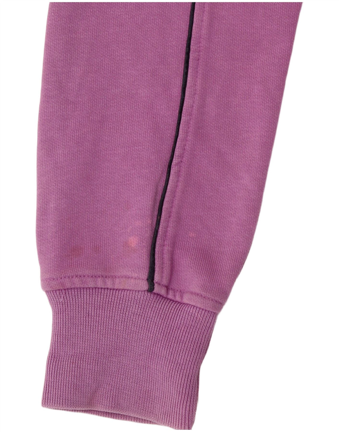 Champion Womens træningsdragt Topjakke UK 14 Mellem lilla stribet bomuld