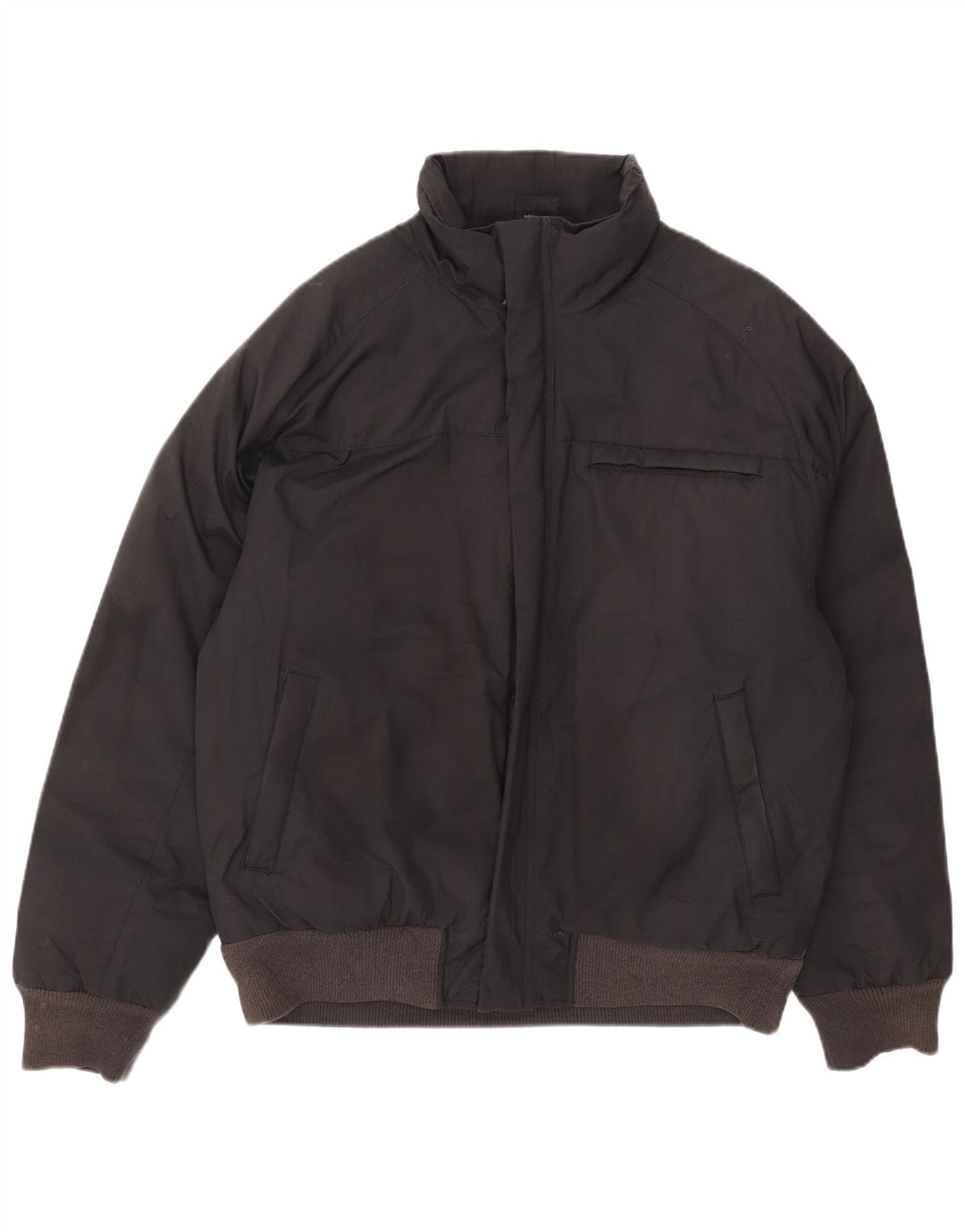 Adidas Herre Bomber Jacket UK 40 Large Black Polyester