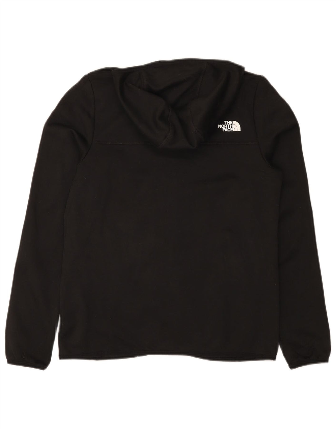 The North Face hættetrøje til kvinder med lynlås UK 10 Lille sort polyester