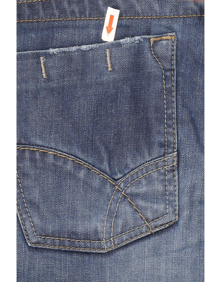 Gas Herre Bootcut Jeans W33 L34 Blå Bomuld