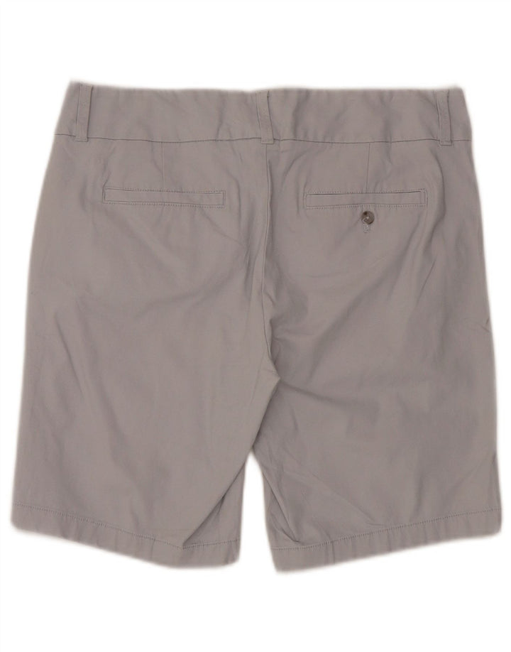 J. CREW Chino Shorts til kvinder US 6 Medium W30 Grå Bomuld