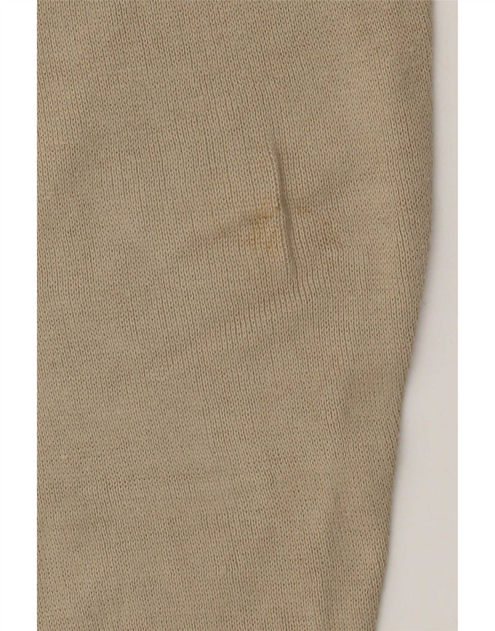 Marks & Spencer Herre sweater med rund hals, medium beige bomuld
