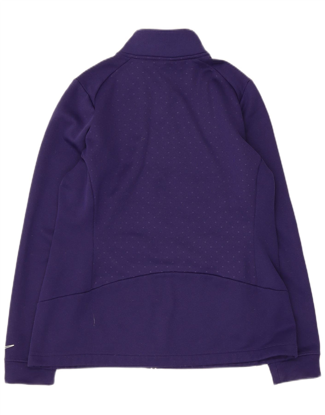 Nike Therma-Fit træningsdragt topjakke til kvinder UK 16 Stor lilla plettet