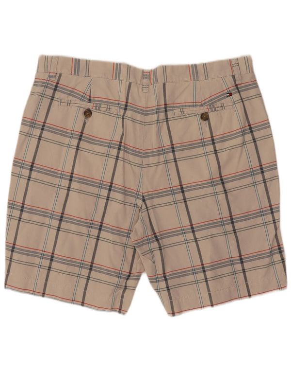 Tommy Hilfiger Herre Chino Shorts W36 Large Off White Ternet bomuld