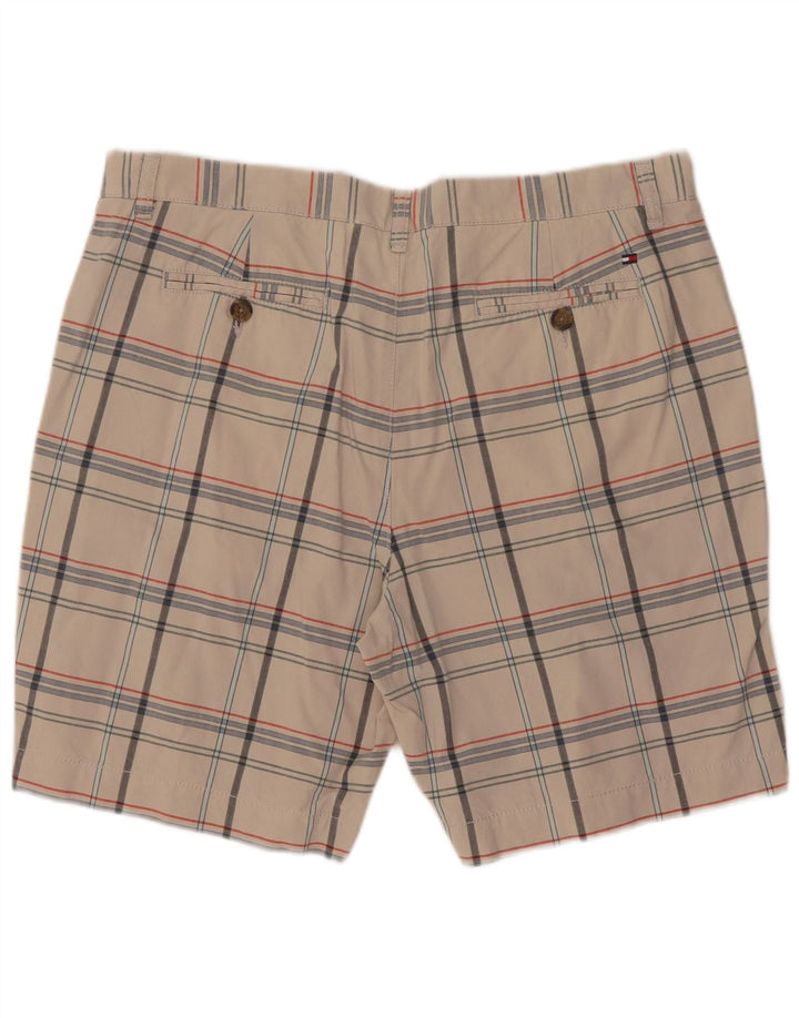 Tommy Hilfiger Herre Chino Shorts W36 Large Off White Ternet bomuld