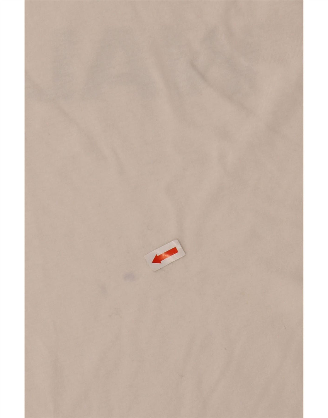 VANS Mens Custom Fit Graphic T-Shirt Top Medium White Cotton