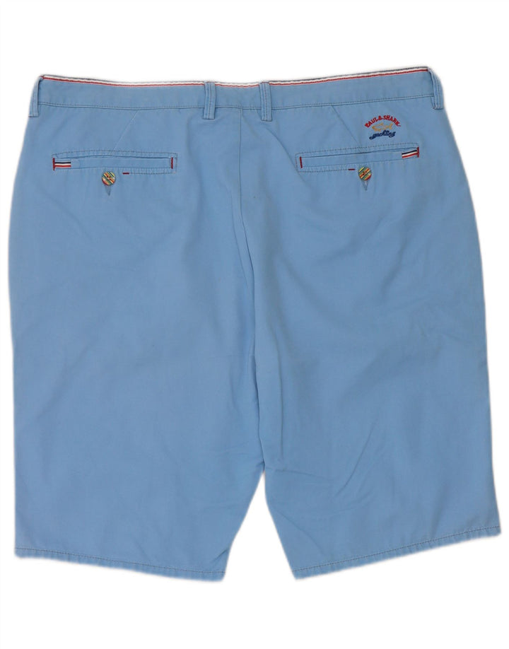 Paul & Shark Herre Chino Shorts W36 Large Blue Cotton