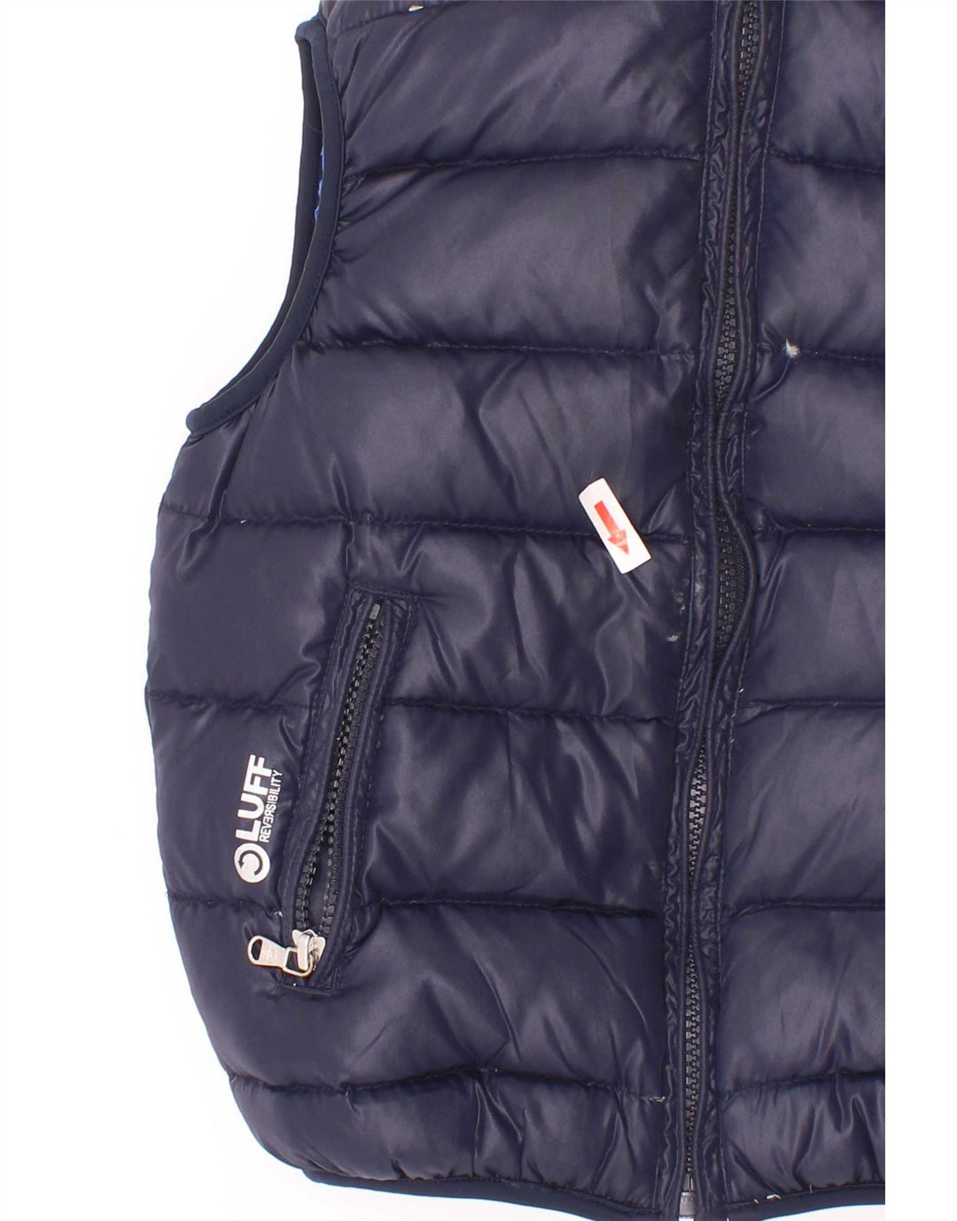 North Sails Boys Vendbar Polstret Gilet 3-4 År Navy Blue Polyester