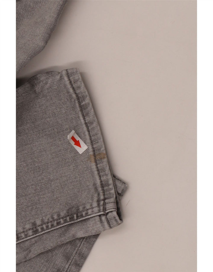 Hugo Boss Herre Slim Jeans W34 L32 Grå Bomuld