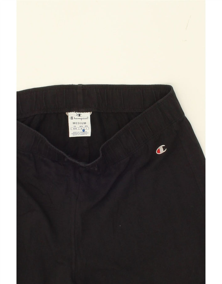 CHAMPION Womens Tracksuit Trousers UK 12 Medium  Black Vintage Champion and Second-Hand Champion from Messina Hembry 